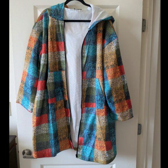 Multicolor Hooded Jacket - Picture 4 of 4